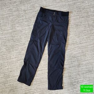Title Nine women's Recycled Clamber 2.0 Hiking Pants - Regular Black size 10